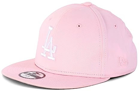New Era Kids Caps - Kinder Kappe - Baseball Cap - 9FIFTY Snapback - NFL - MLB - NBA (Los Angeles Dodgers 02pink)