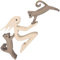 Rhinenet Wood Decoration Statue Family Puppy Cat Wooden Carving Ornaments Handmade Wood Cute Puppy Statue Sculpture Collectible Figurine Craft Arts for Home Office Living Room (Women+2 Cats)
