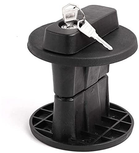 Lodokdre Support de bidon d'essence, serrure de fixation d', 5 gallons pour réservoirs d'essence 10 l/2,6 gallons