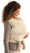 Moonboon Babytragetuch - Staub - M/L 480 x 50 cm - Weiche, Atmungsaktive Baumwolle - Ergonomisches & Freihändiges Babytragetuch für Neugeborene bis 10 kg.