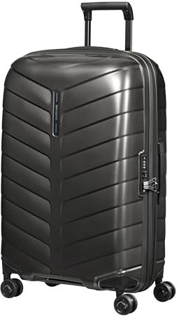 Samsonite Attrix - Spinner M, Koffer, 69 cm, 73 L, Schwarz (Anthrazit)