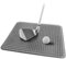 Golf Mat Hitting Winter Turf Fairway Lightweight Portable Mat, Golf Practice Training Mat Release Ball Indoor Outdoor for Backyard Garden Chipping Gifts for Golfer (Grey)