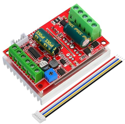 DC 6-60 V 400 W BLDC bürstenloser Dreiphasenmotortreiber PWM Salon Motorsteuerung Leiterplatte 12 V 24 V 48 V mit Vorwärts/Rückwärts/Stopp/Bremse Funktion