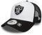 New Era NFL Fankappe Las Vegas Raiders Verstellbarer Snapback Truckercap American Football Cap schwarz weiß - One-Size