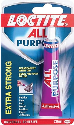 All Purpose Strong, Multi-purpose, Transparent Adhesive 20ML Tube Pack Qty 1