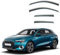 NXCJSHUIH Seitenfensterabweiser für Audi A3 Sportback 2021-2025,Windabweiser Luftabweiser Regenabweiser Auto Zubehör