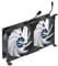 TITAN- 12V DC IP55 Waterproof Double Rack Mount Ventilation Cooling Fan with Timer and Speed Controller- TTC-SC22 (140mm (V2+))