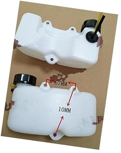 ASDGH TRIMMER FUEL TANK VARIOUS, for CHINESE, for Robin, STRIMMER BRUSH CUTTER HEDGE LAWN TRIMMER SPRAYER PARTS, for KOMATSU, for Garden Fuel Tank Cap Kit(BLACK 32F)