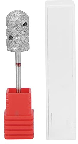 Fyearfly Hornhautfräser Aufsatz, Keramik Fräser für Fußpflege, Mittlere Körnung, 2,35 mm Schaft, Hornhaut Entfernen & Fußpolieren für Pediküregeräte
