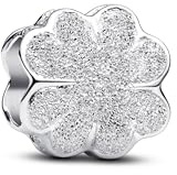 PANDORA Textured clover 794047C00 Charm Anhänger