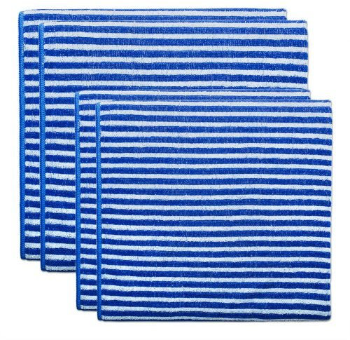 Das blaue Wunder - Bamboo Premium Hand- und Duschtücher, Set (blau)