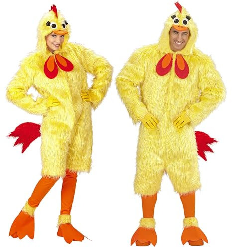 Widmann 51004 Adulte Poulet Costume ? Taille Unique, Jaune