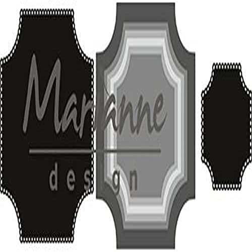 Marianne Design 1 x Craftables Basic Square Die, Grey, Medium