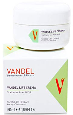 Feuchtigkeitsspendende Vandel Skin Face Cream für empfindliche Haut 50ml Made in Italy