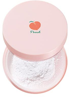 SKINFOOD Peach Cotton Multi Finish Powder 5g - Korean Peach Extract & Calamin Sebum Control Face Powder - Silky Setting Powder für ölige Haut - Sweet Peach Duft für weiche Haut