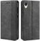 HualuBro Cover per ZenFone Live L2, Flip Case in PU Pelle Premium Portafoglio Cover [Funzione Stand] [Slot Carte] Leather Wallet Phone Custodia per ASUS ZenFone Live L2 ZA550KL (Nero)