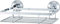 Magic Loc Universal-Ablage aus rostfreiem Edelstahl, verchromt, Wand - Befestigen ohne bohren -