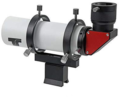 TS-Optics 50 mm Winkelsucher und Leitrohr mit 90° Einblick - 1.25 und T2 Anschluss, TSFRE50T2