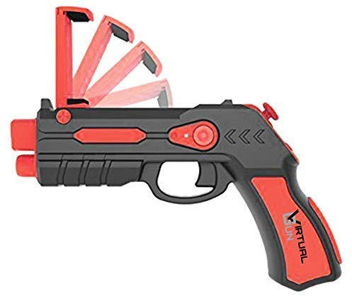 Cable Technologies Virtual Gun – Joystick für Smartphone mit bis zu 6,8 Zoll (6,7 cm), Konsolen mit 20 Spielen, Gamepad für iOS/Android, tolles Geschenk