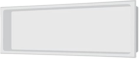 Glasdeals Inh. Lars Apitius Edelstahl Wandnische 30 x 90 cm (weiß) - Modern, Minimalistisch, 1 Regalbrett, Wasserdicht, Rostfrei, Badezimmer