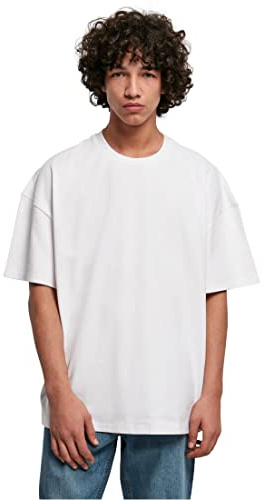 Urban Classics Herren Ultra Heavy Oversized Tee T-Shirt, White, L