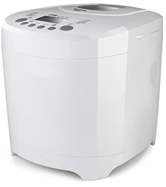 Taurus - Brotbackautomat mit Knet- und Brotbacken | 3 Bräunungsstufen und programmierbar bis zu 13 Stunden | 12 Programme und Warmhaltefunktion | zwei Gewichte 600 und 900 g | Display + Zubehör