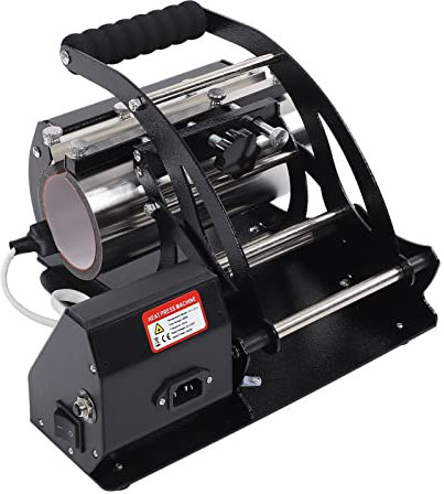 Mug Heat Press, Boutons en Silicone Tumbler Heat Press pour Bouteille pour Tasse pour Bricolage (220V Prise UE)