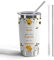 Bee Lover Gifts Bee Trinkbecher aus Edelstahl, isoliert, mit Deckel und Strohhalm, Reisebecher, Bienen-Thema, Reise-Kaffeetasse, Inspiration, Honigbienen-Geschenke (Tumbler-Bee Loved)