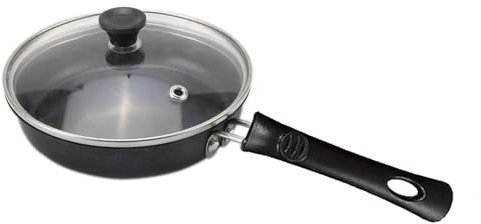 Sonhomay 6. 7,6 cm Mini-Eier-Bratpfanne, antihaftbeschichtet, tragbar, Camping, Kochen, Omeletttopf mit hitzebeständigem Griff, ideal für Einzelportionen oder Kochen für kleine Familien