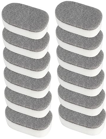MOLUCKFU 12piezas Estropajos De Esponja para Lavavajillas Cocina Limpieza Diaria Doble Cara