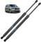 Koaudb 2x Amortiguador Maletero para VW Touran 1T1 1T2 1T3 Negro Resorte de gas Maletero Amortiguador Maletero Reemplaza #1T0827550C 1T0827550D 1T0827550E