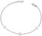 VLNET Amen Schmuck Armband mit Kreuz und Herz aus rhodiniertem 925er Silber Unisex, Taglia Unica, Sterling-Silber, Kein Edelstein
