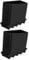 POPETPOP 2pcs Ladder Foot Cover Leg Protectors for Ladder Replacement Step Ladder Feet Extension Ladder Feet Ladder Foot Caps Non-Slip Step Ladder Feet Ladder Foot Mat Black Rubber