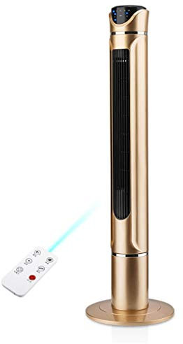 Oscillating Tower Fan - 3 Speed, 3 Wind Modes, Swing Head, Silent Operation, 7.5 Hour Timer, Remote Control, 50W