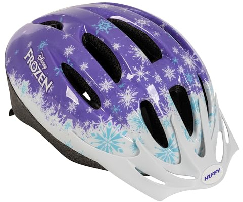 Disney & Marvel - Casco da bici per bambini, gamma ufficiale, regolabile, per bambini dai 3 ai 12 anni (50-54 cm), Frozen, Stitch, Minnie Mouse, Spidey, per ciclismo, scooter e skate