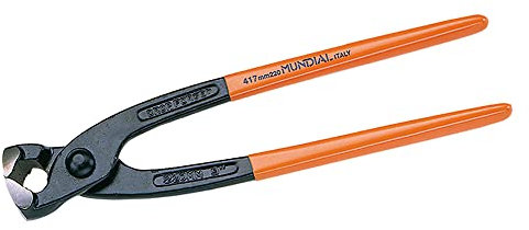Mundial Tenaglia Per Carpentiere Mm 280 In Acciaio, Finitura Verniciata.