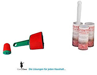 Wollbürste + Fusselbürste Flusenbürste Flusenentferner Kleiderbürste für Kleidung Roseduft