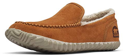 Sorel SOREL DUDE MOC Hausschuhe für Herren, Braun (Elk), 45 EU