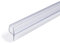 Bath Shower Screen Door Seal for 6-12mm Glass,for Shower Screen Seal Rubber Straight Glass Guard Bath Bottom Shower Door,Multi Size (6 mm,h Type 200 cm)