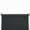 Thermal Insulated Blackout Fabric Roller Blinds, Easy Fit Room Darkening Shades Fittings Included Dark Grey (Width 60cm x Length 210cm, Thermal Blackout, Dark Grey) (BK004)