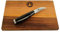 Kai Shun Premier Tim Mälzer TDM-1715 - Cuchillo de torneo, cuchillo para pelar (hoja curvada de 5,5 cm, tabla de cortar hecha a mano de madera de roble (25 x 15 cm)