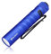 OLIGHT I5R Mini Lampe Torche LED Rechargeable par USB Lampe de poche clé EDC 350Lumens pour Camping Pêche Randonnée (Bleu)