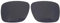 Remplacement oakley Holbrook XL oo9417 / 1,5 mm polarisé/facile à installer (black)