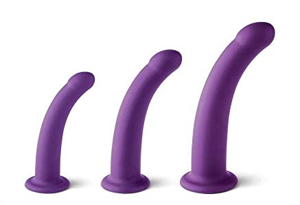 Dildos setzt S/M/L Schwarz für Uiversal Gurtess