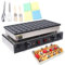 Waffle Pancake Machine 50 Holes Waffle Pancake Maker 1700W Mini Pancake Maker 1.77inch Donut Maker Machine Electric Pancake Maker for Commercial or Home Use