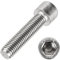 meinschraubenversand.de - Zylinderschrauben M8x60 10 Stück DIN 912 (Teilgewinde, Zylinderkopfschrauben, Innensechskant, ISO 4762) A2 V2A rostfreier Edelstahl - M8 x 60