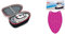 Prym 612100 Case, Tasche, Box für Mini-Bügeleisen, Dunkelblau & Bügeleisen-Ablage Mini, Silikon, pink, Plastik, pflaumenblau, 7 x 5 x 3 cm