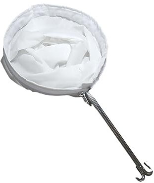 NutMilk - Colador ultrafino reutilizable para jugos con asa de cremallera (M)