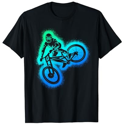 MTB Mountain Bike Downhill Kinder Herren Jungen Mountainbike T-Shirt