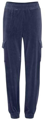 OXMO by - OXMitala Cargo Pants - Trousers - 21800197-ME, Größe:XL, Farbe:Crown Blue (193926)